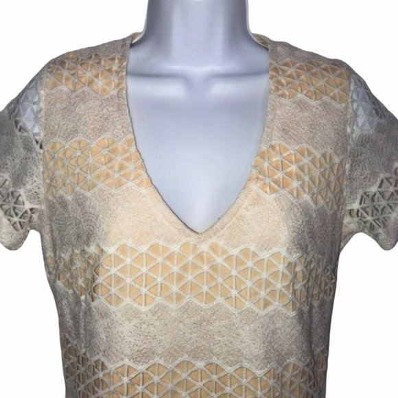 NWT Missguided Geometric Lace Crochet Dress 8 - Picture 2 of 8